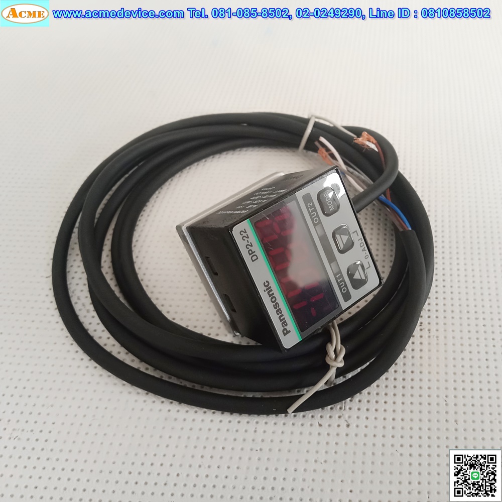 Pressure SUNX รุ่น DP2-22, 0 to 1MPa, NPN, Analog out 1-5V