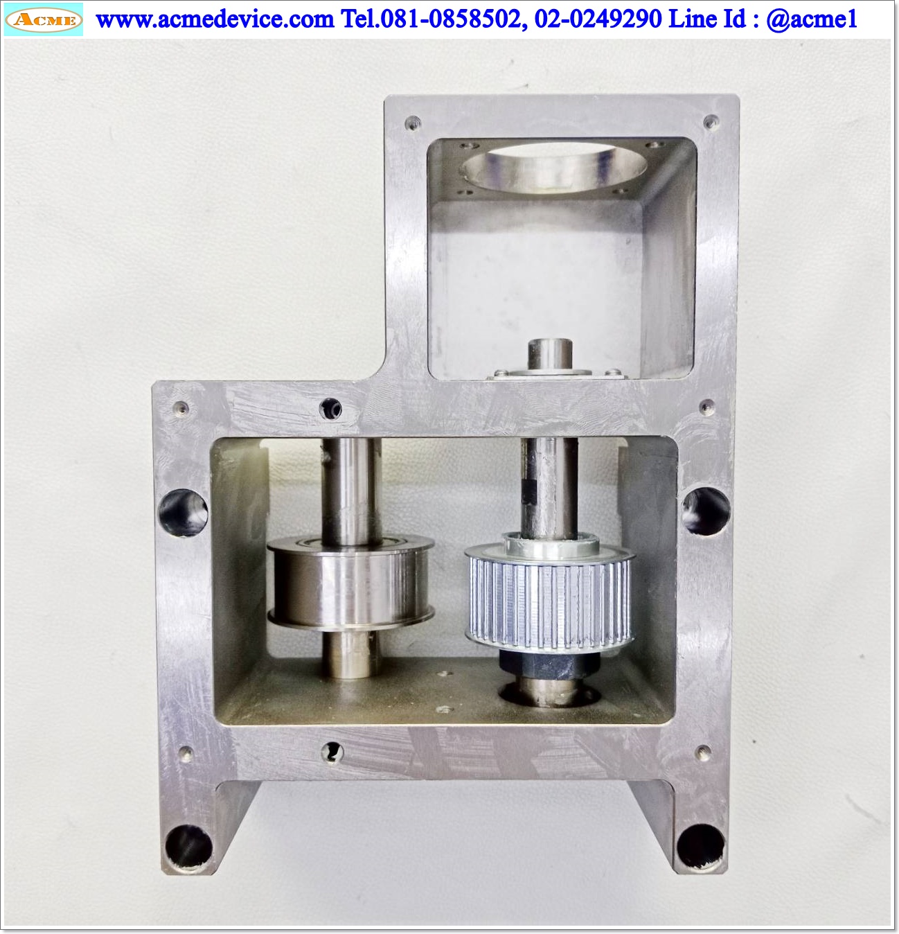 ชุด Timing Belt & Pully, ขนาดหน้ากว้างไทม์มิ่ง 26 mm., Stroke 130 mm., สูง 270 mm