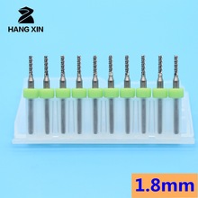 ดอกกัด PCB 1.8 mm 10 PCS Tungsten Carbide Router Tool, Milling Metal Bushing