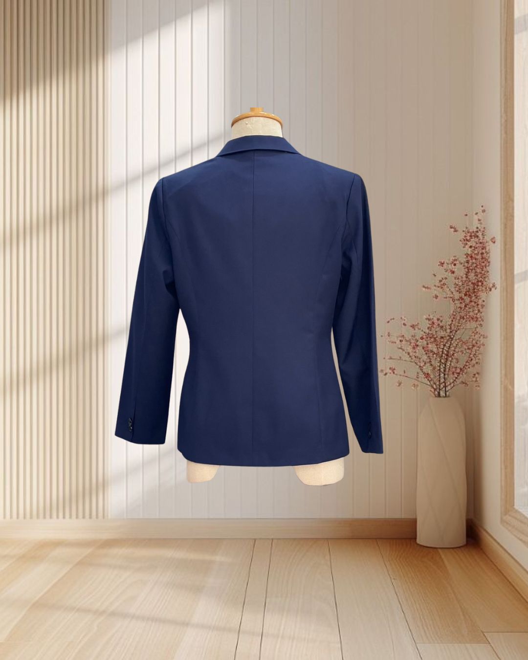 สูทผู้หญิงสีน้ำเงิน อก 38