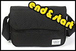 กระเป๋าแมสเซนเจอร์ กระเป๋าสะพายข้าง end&start black compact