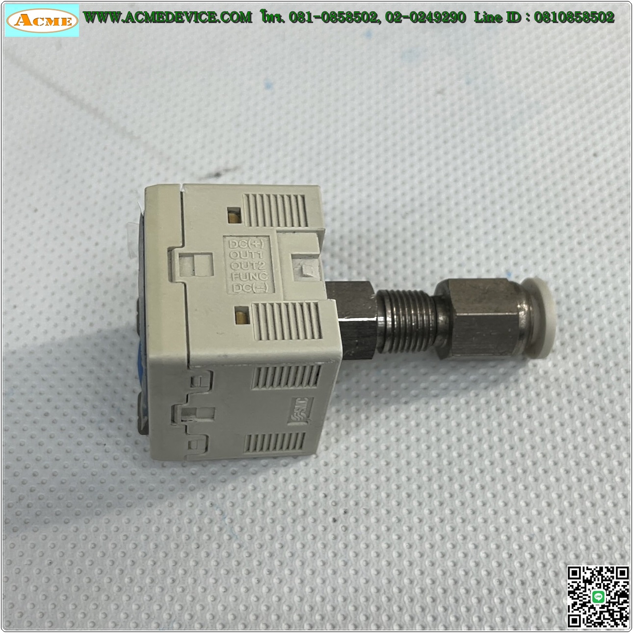 Vacuum/Pressure SMC รุ่น ZSE30AF-01-N, -100 to 100kPa, NPN