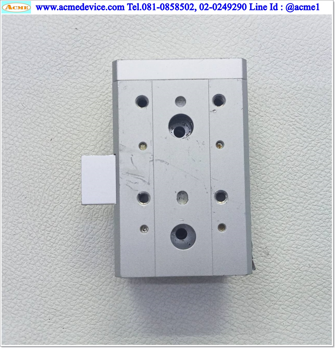 Guide Cylinder SMC รุ่น MXQ12L-10A, Bore 12 mm., Stroke 10 mm.