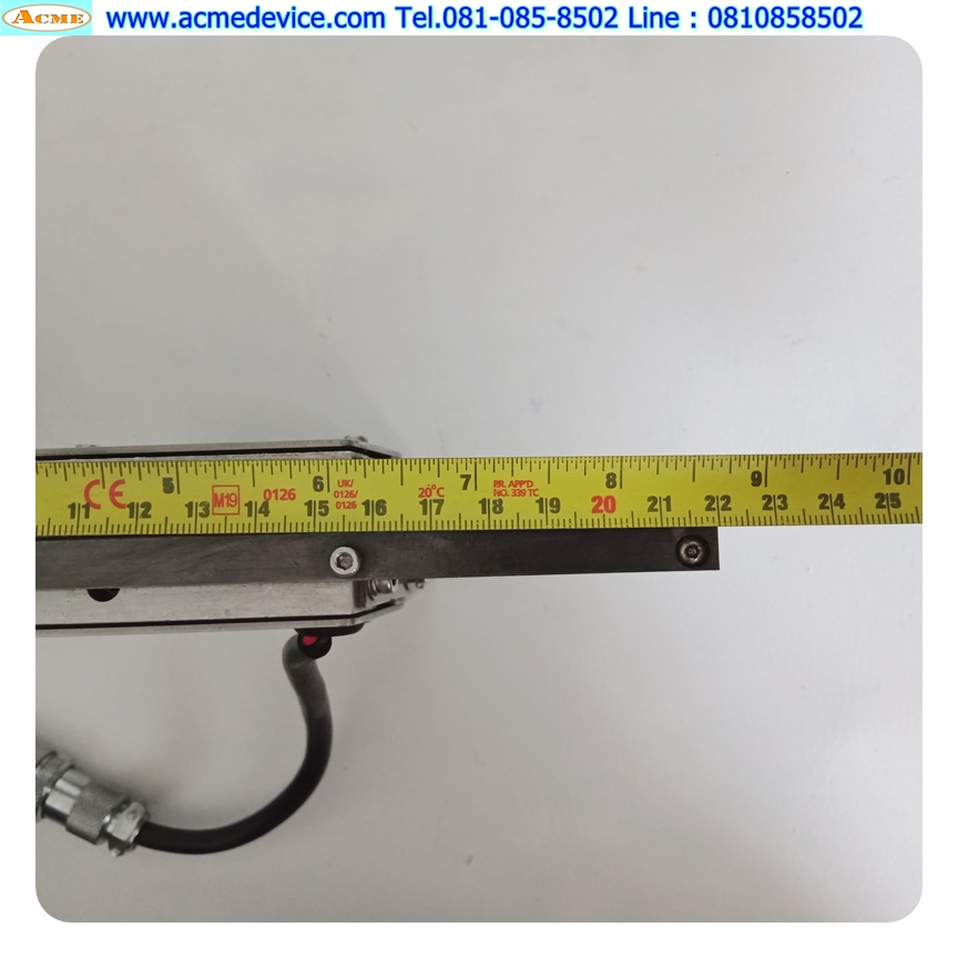Linear Feeder Giken Kaihatsu, ขนาด 19 mm. x 240 mm., ร่อง 2 mm. & Controller IF-01B, 220V
