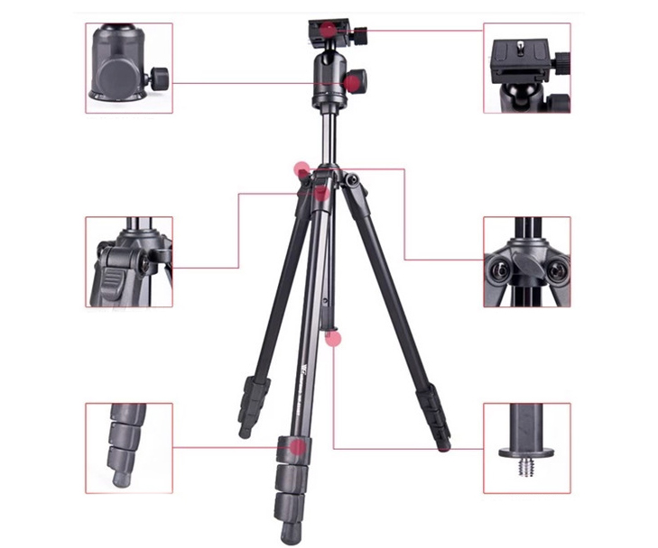 ขาตั้งกล้อง Weifeng WF-531B