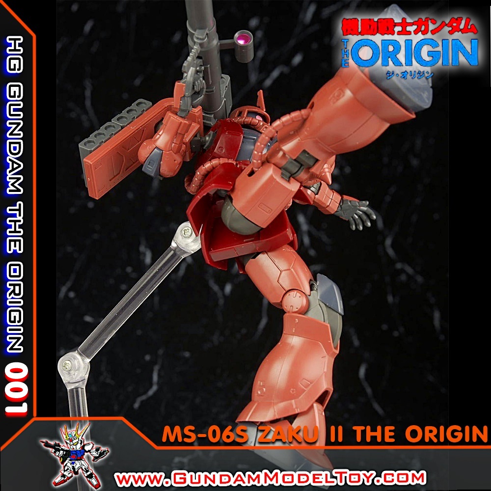 HGORIGIN 1/144 MS-06S ZAKU II ชาร์ ซาคุ 2