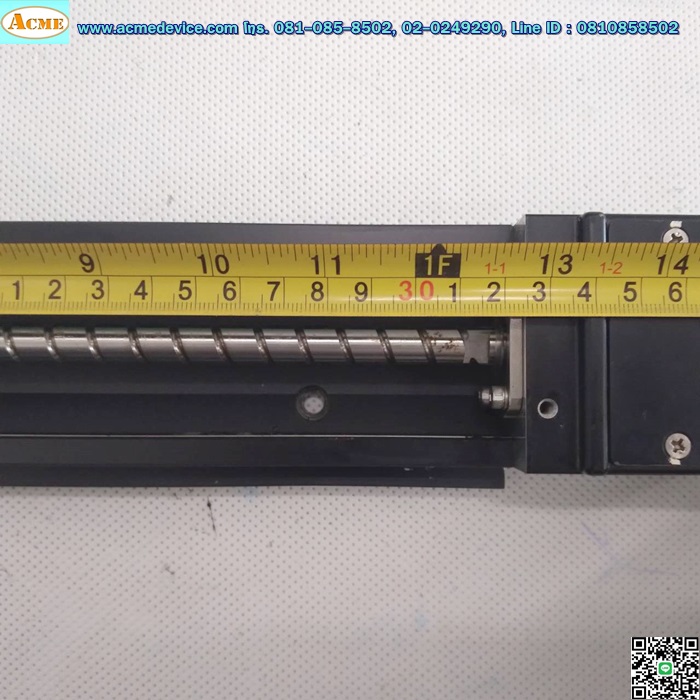 แกนสําเร็จรูป Ball Screw Misumi รุ่น LX30, ขนาด 80 x 530 mm, Stroke 320 mm, Pit 10