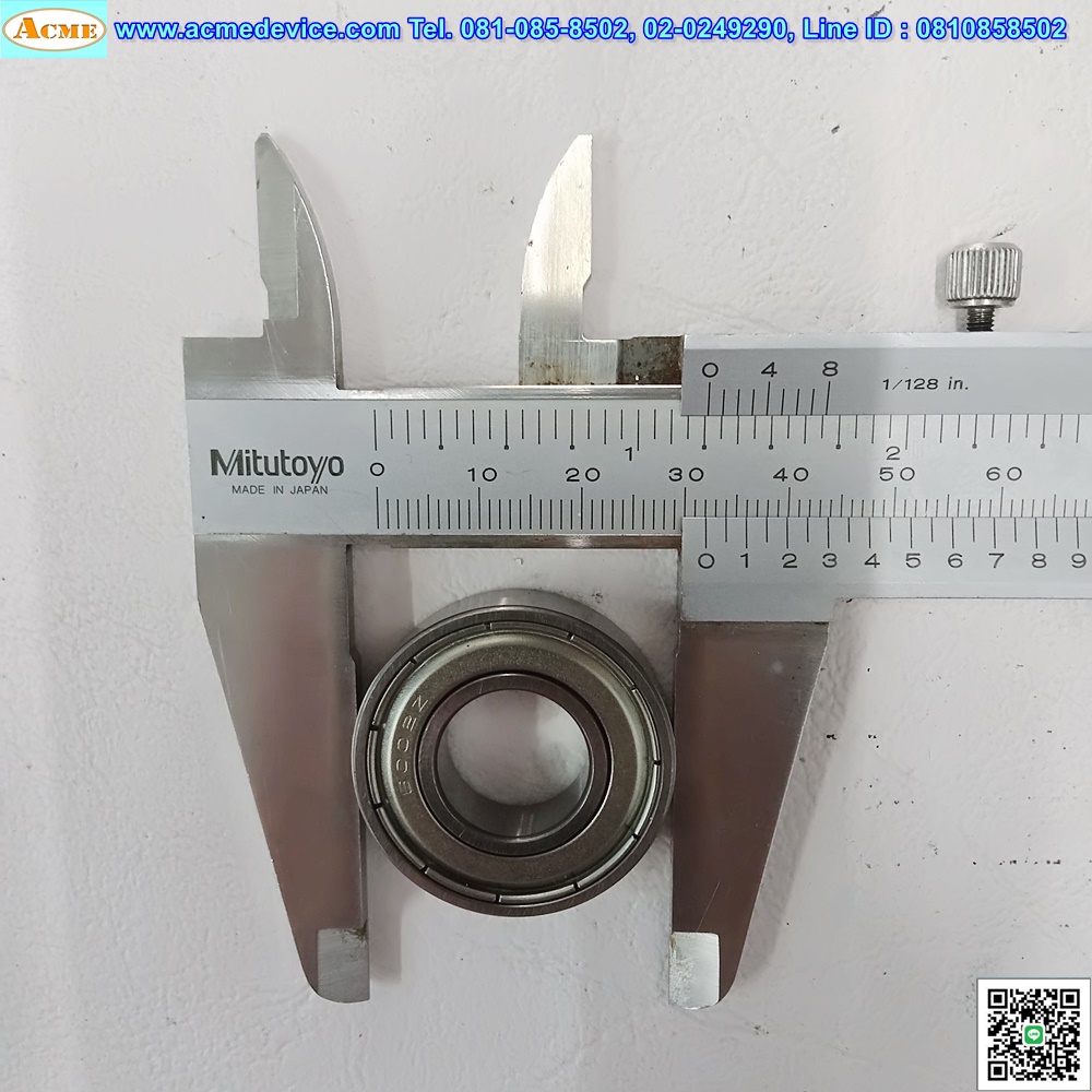 Ball Bearing รุ่น 6002Z, ID 15 mm., OD 32 mm.Dia.35 mm.