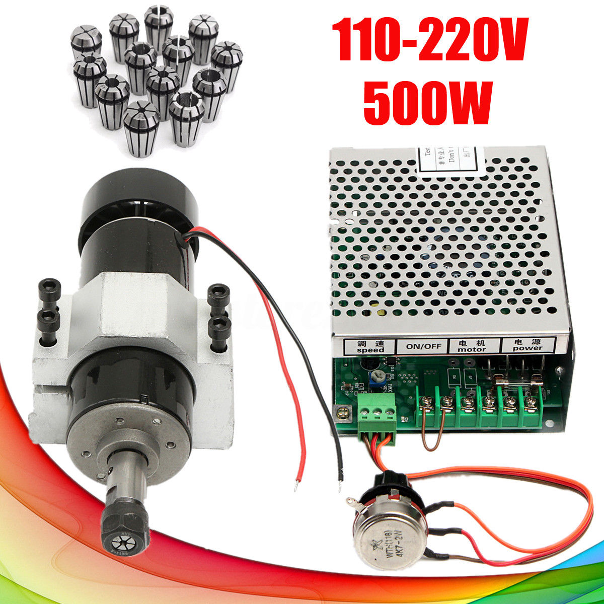 CNC สปินเดิล มอเตอร์ Spindle motor