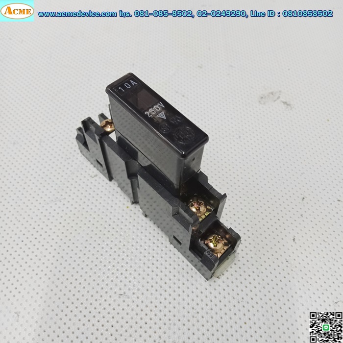 Fuse Daito รุ่น P4100H, 10A, 250V & Fuse Holder รุ่น P4-4S