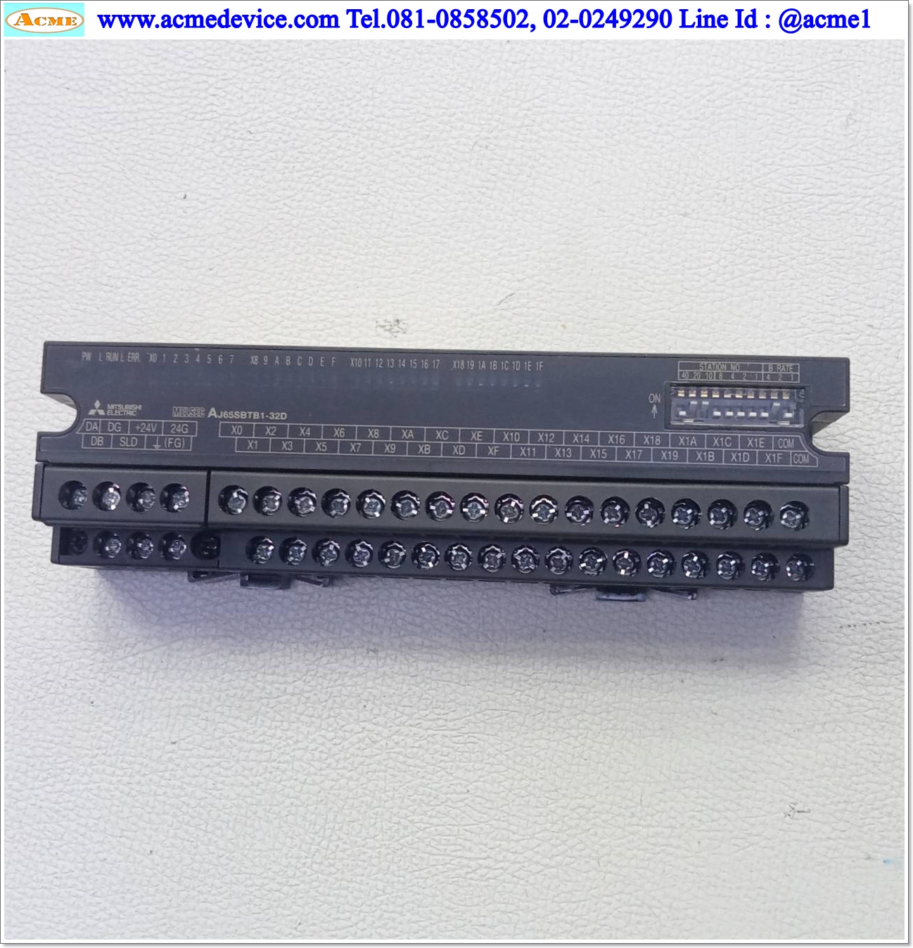 CC-Link Mitsubishi รุ่น AJ65SBTB1-32D, Input Unit