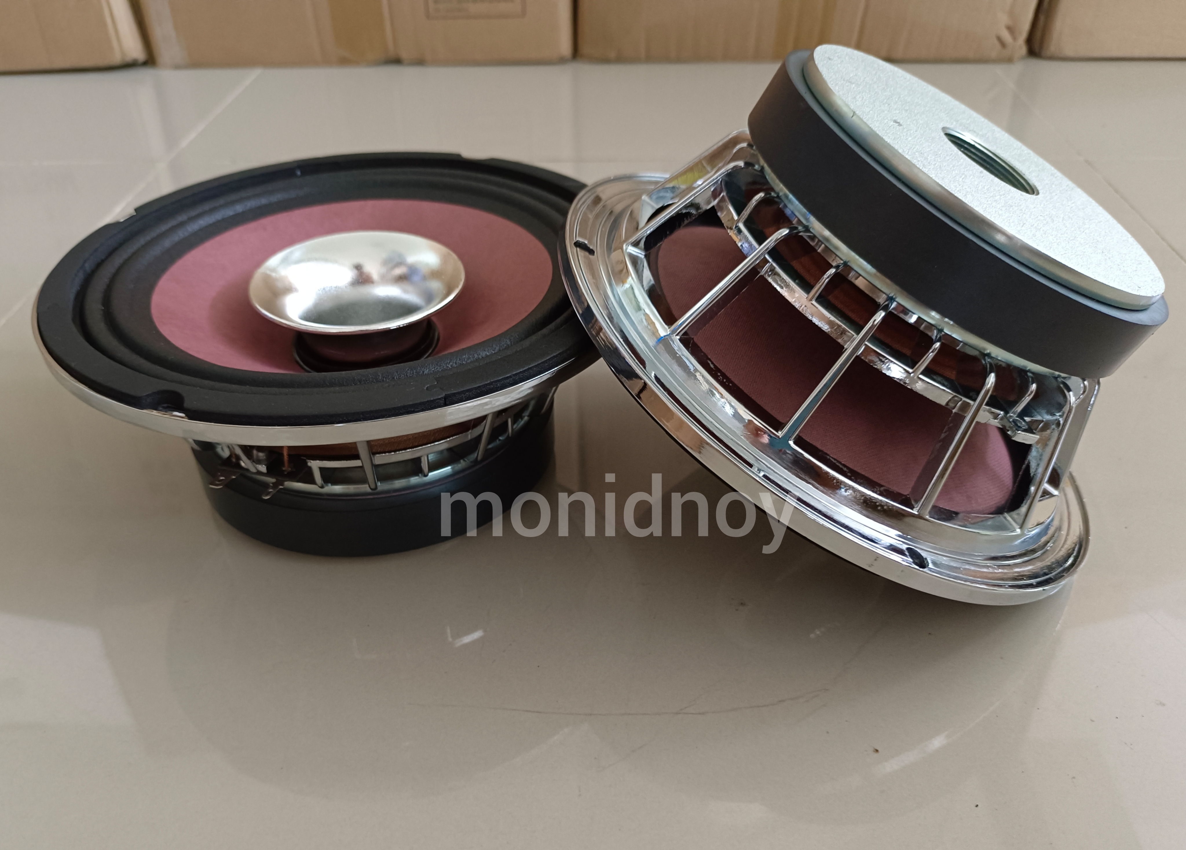 8'' 140v50 โครงหล่อ ปากแตร ราคาถูก 2ดอก