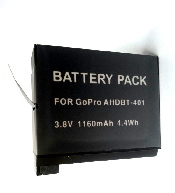 แบตเตอรี่GoPro 4 (แบตเตอรี่เทียบ) 1600 mAh **รับประกัน3เดือน**