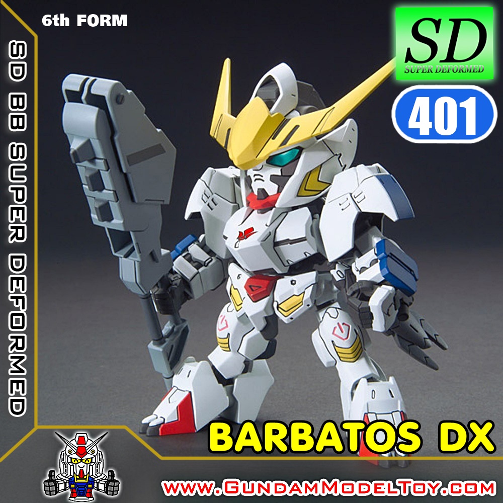 SD BB401 GUNDAM BARBATOS DX กันดั้ม บาร์บาทอส DX