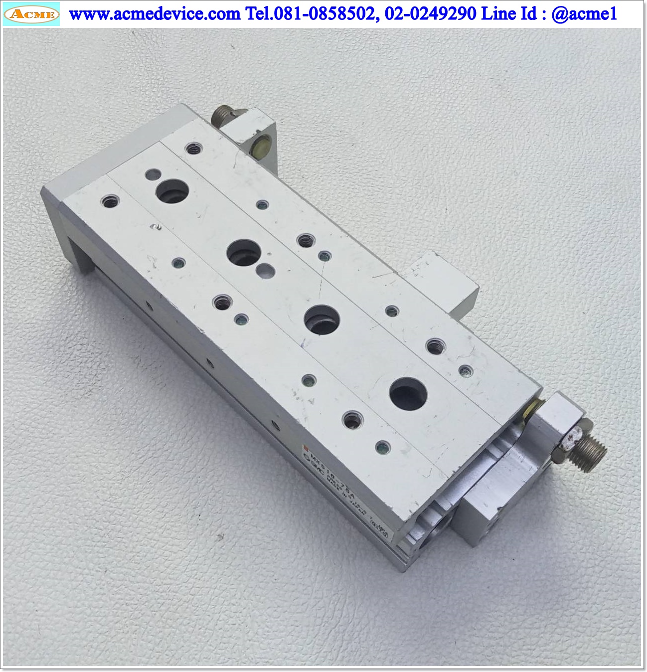 Guide Cylinder SMC รุ่น MXS16-75A, Bore 16 mm., Stroke 75 mm.