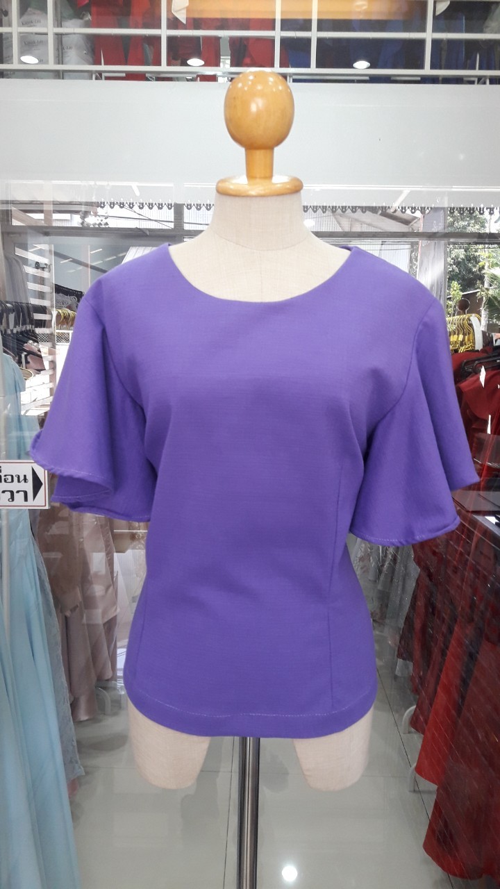 เสื้อสีม่วง (2XL)
