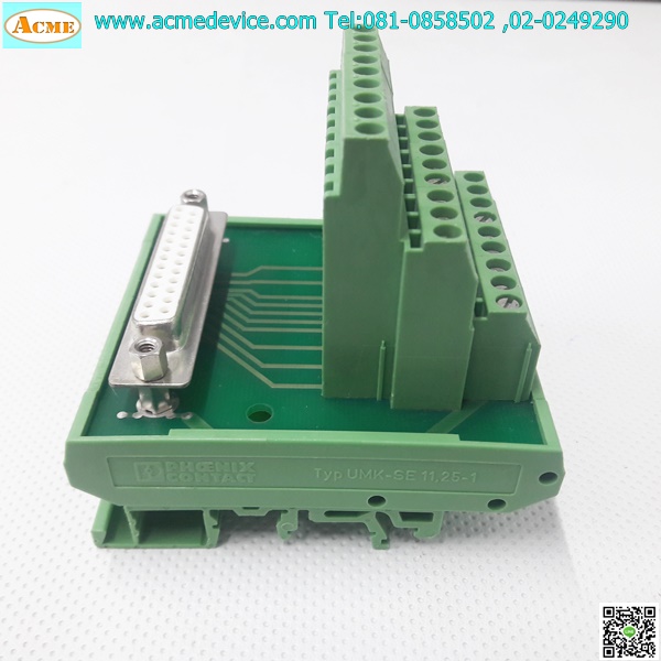 Terminal Block Phoenix Contact รุ่น UMK-SE 11, 25-1, 27 Pin