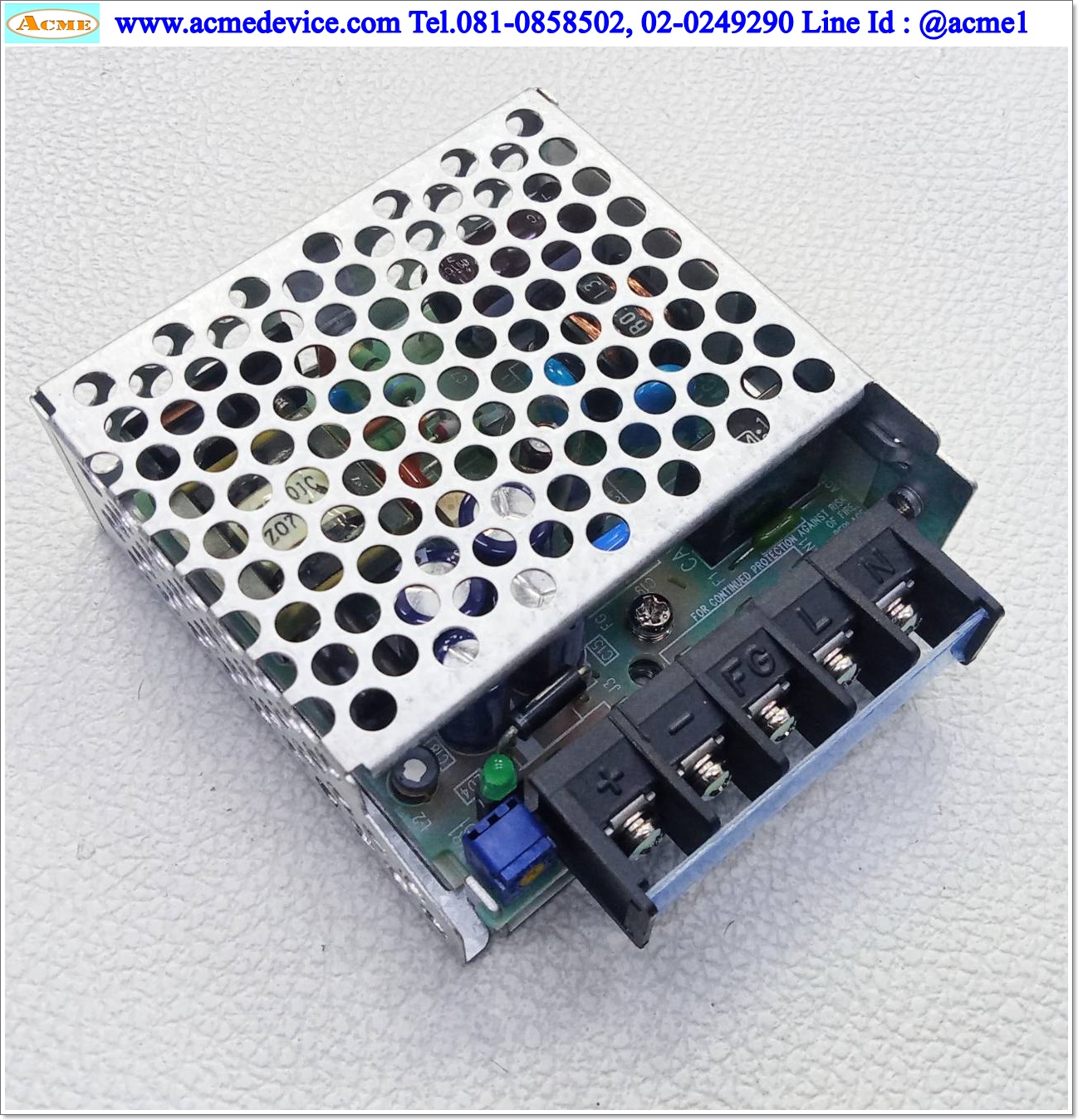 Power Supply TDK รุ่น HK10A-5/A, Output 5V, 2A, 10W, Power Input 100-120 Vac