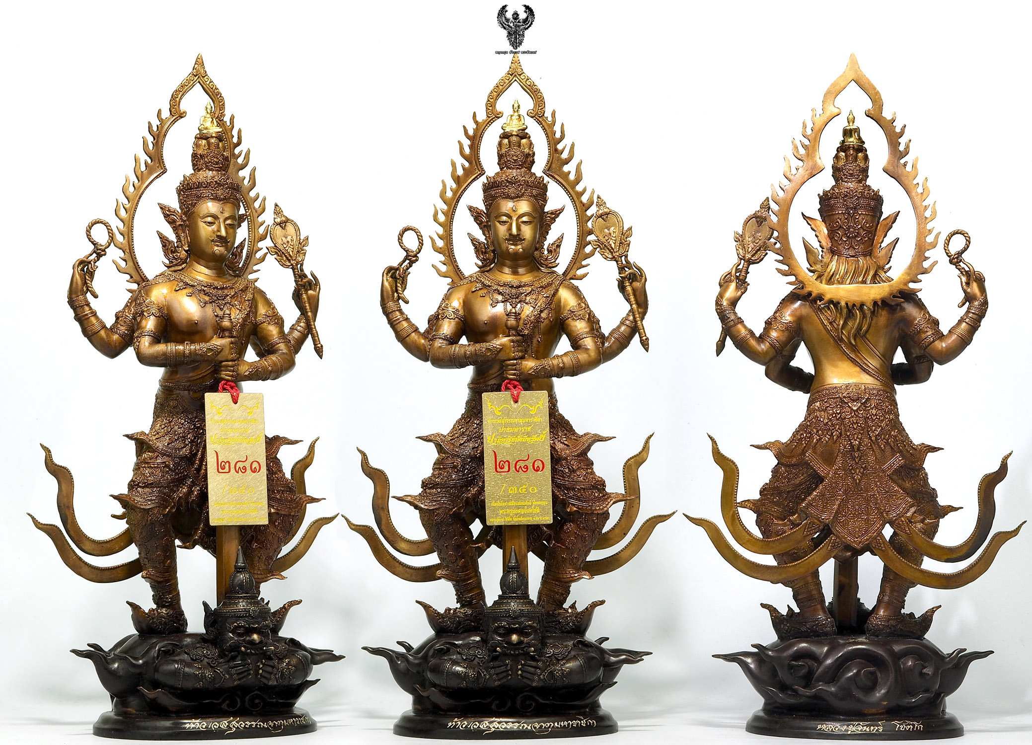 ท้าวเวสสุวรรณปางมหาราช รุ่นปาฏิหารย์มั่งมีทรัพย์ หลวงปู่จันทร์ โชติโก