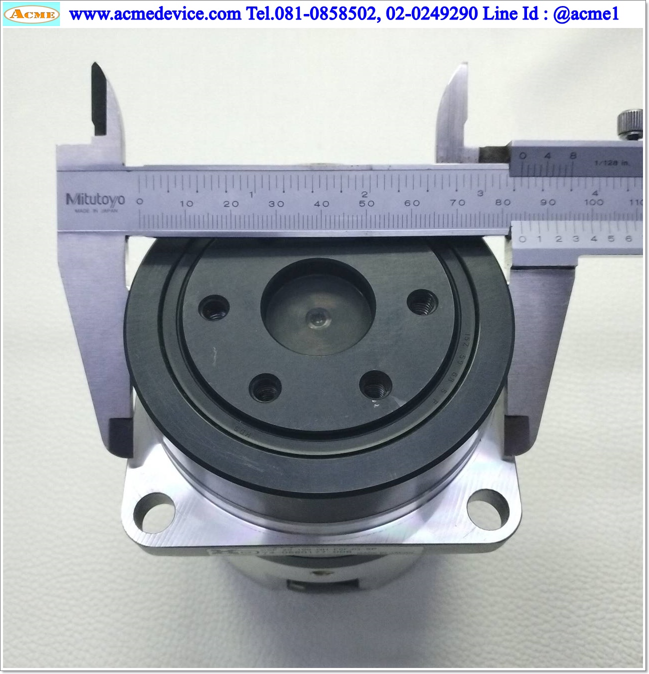 Gear Head Harmonic รุ่น CSF-20-100-GH-F0FJG-SP, Ratio 100:1, เข้า 12 mm.