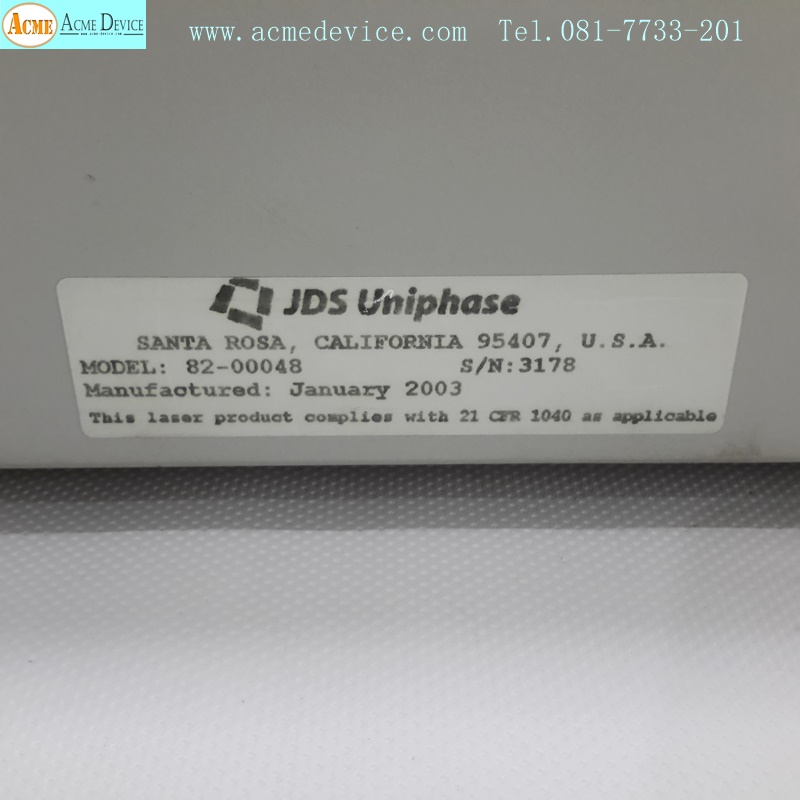 Laser Fiber JDS Uniphase รุ่น 82-00048, 10W