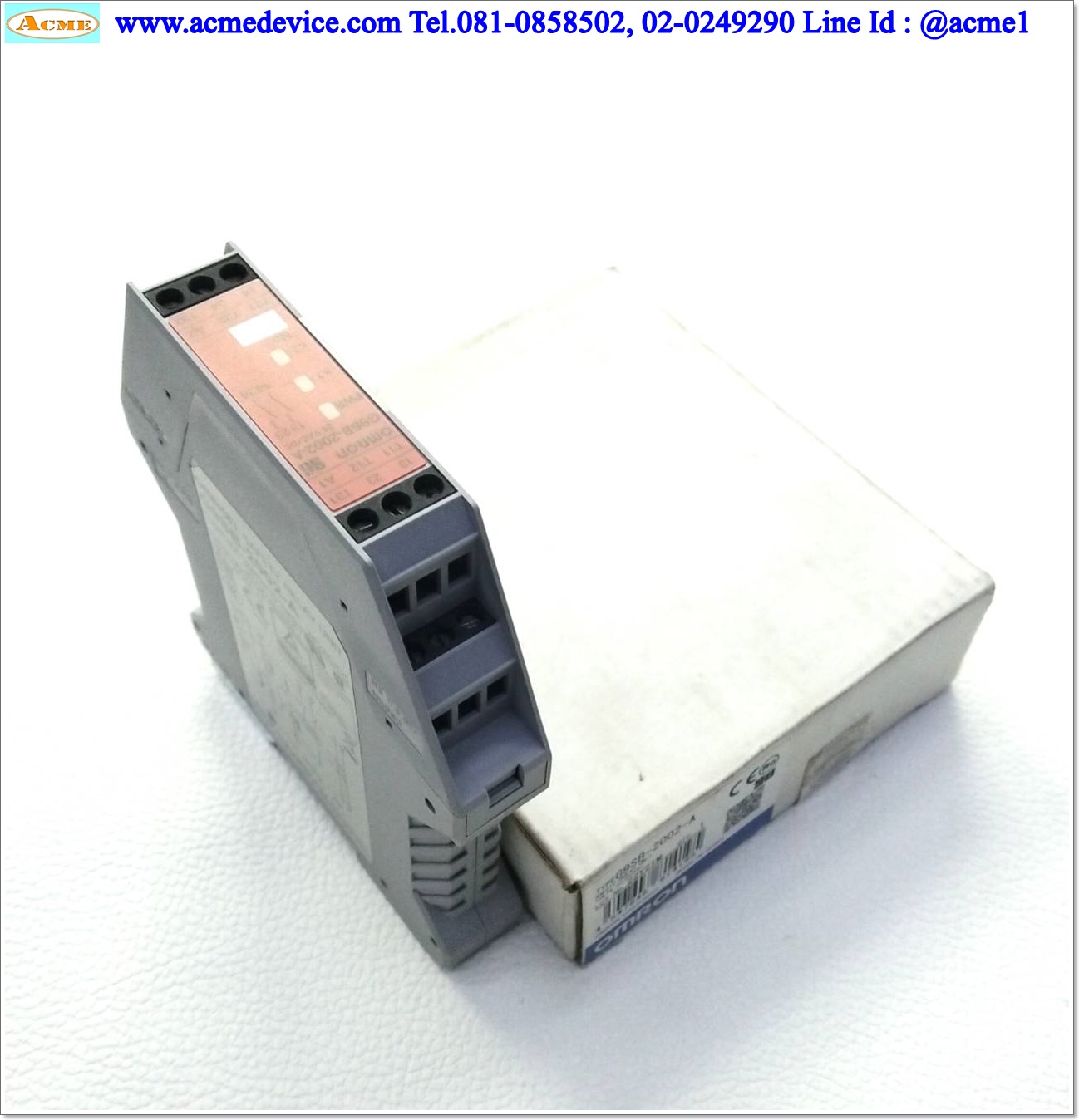 Safety Relay Omron รุ่น G9SB-2002-A, Power Input 24Vac/dc