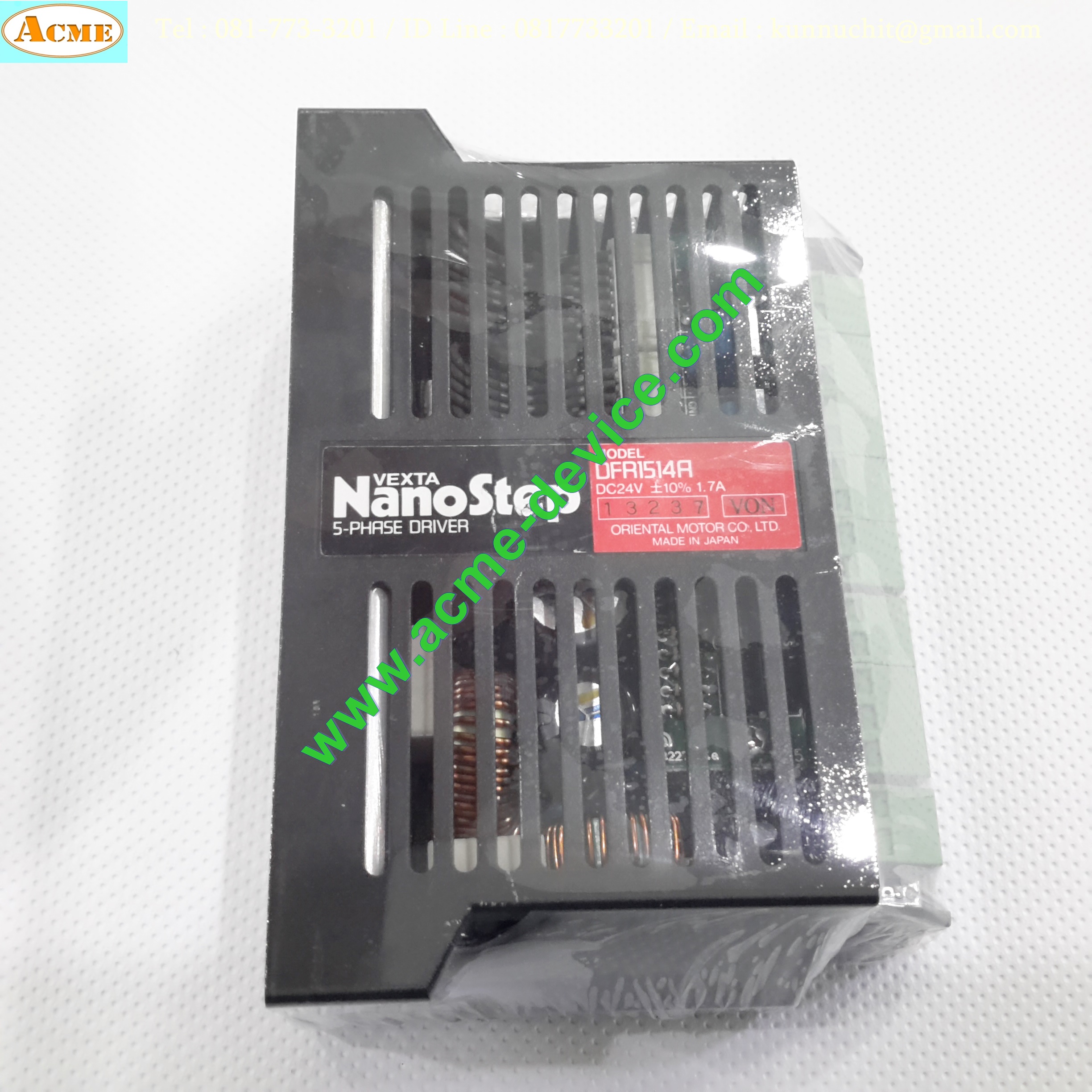 Stepping Driver VEXTA Nano Step รุ่น DFR1514A, 5 Phase, 1.4A (มือสอง)