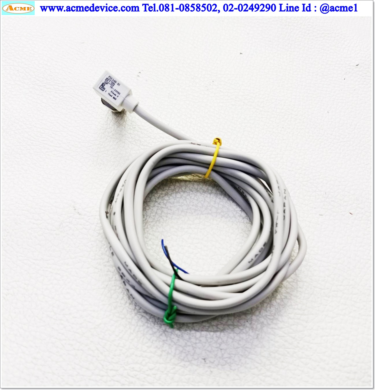 Pressure SMC รุ่น PSE540-01, 0 to 1MPa, 1/8, Analog out 1-5V