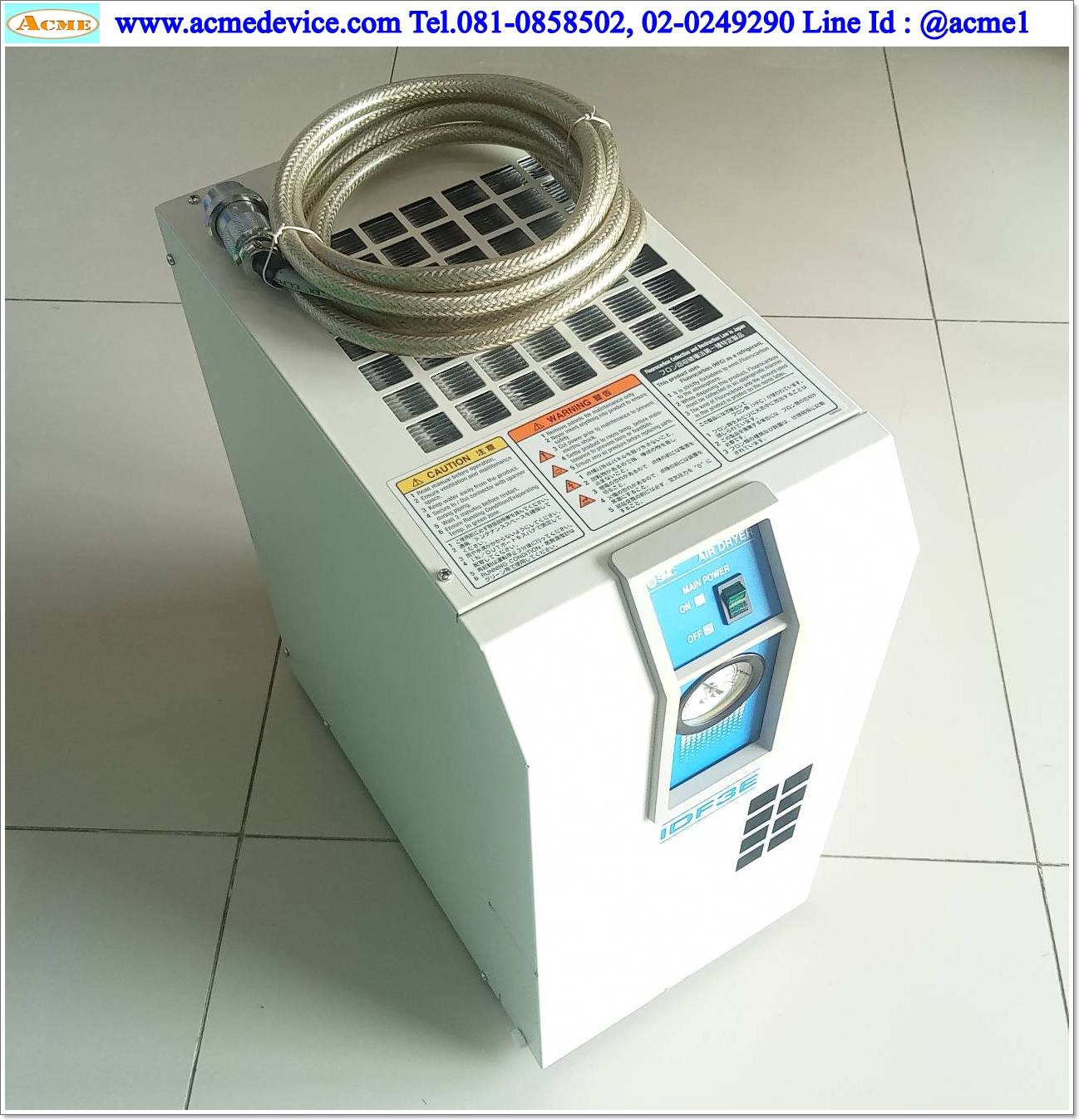 Air Dryer SMC รุ่น IDF3E-20, 0.15 to 1.0MPa