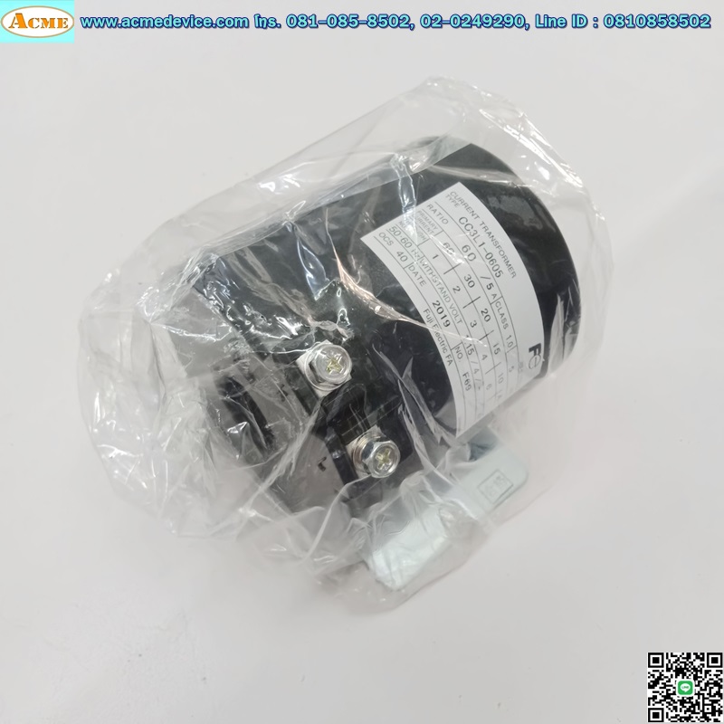 Current Transformer Fuji รุ่น CC3L1-0605, Ratio 60/5A, 5VA