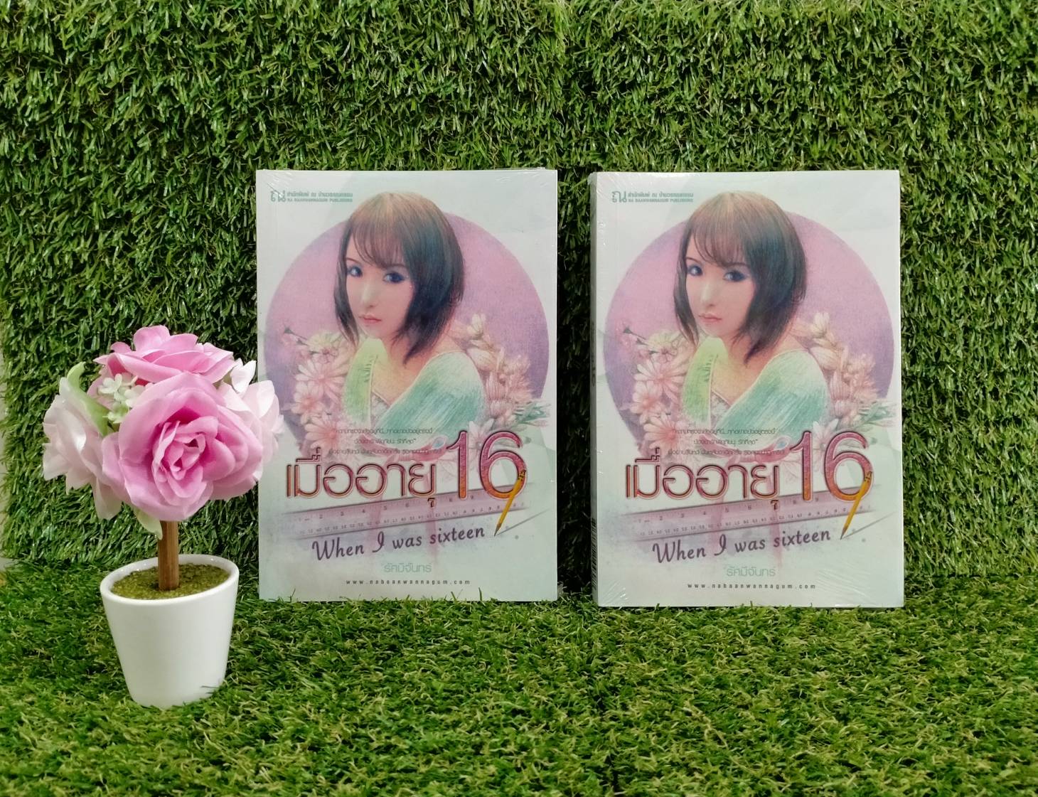 นิยายเรื่อง เมื่ออายุ 16 : รัศมีจันทร์ : ณ บ้านวรรณกรรม