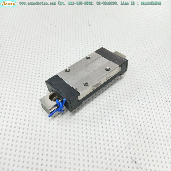 Linear Block and Rail OZAK รุ่น LGM9L, รางสไลด์ขนาด 9 mm x 55 mm