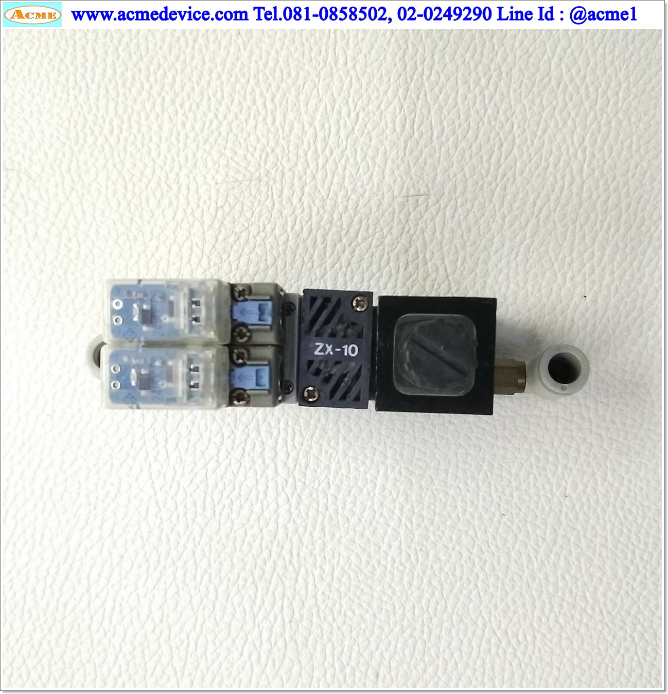 Vacuum Ejector SMC รุ่น ZX1101-K15LZ-F + V114-5LOZ, 24V