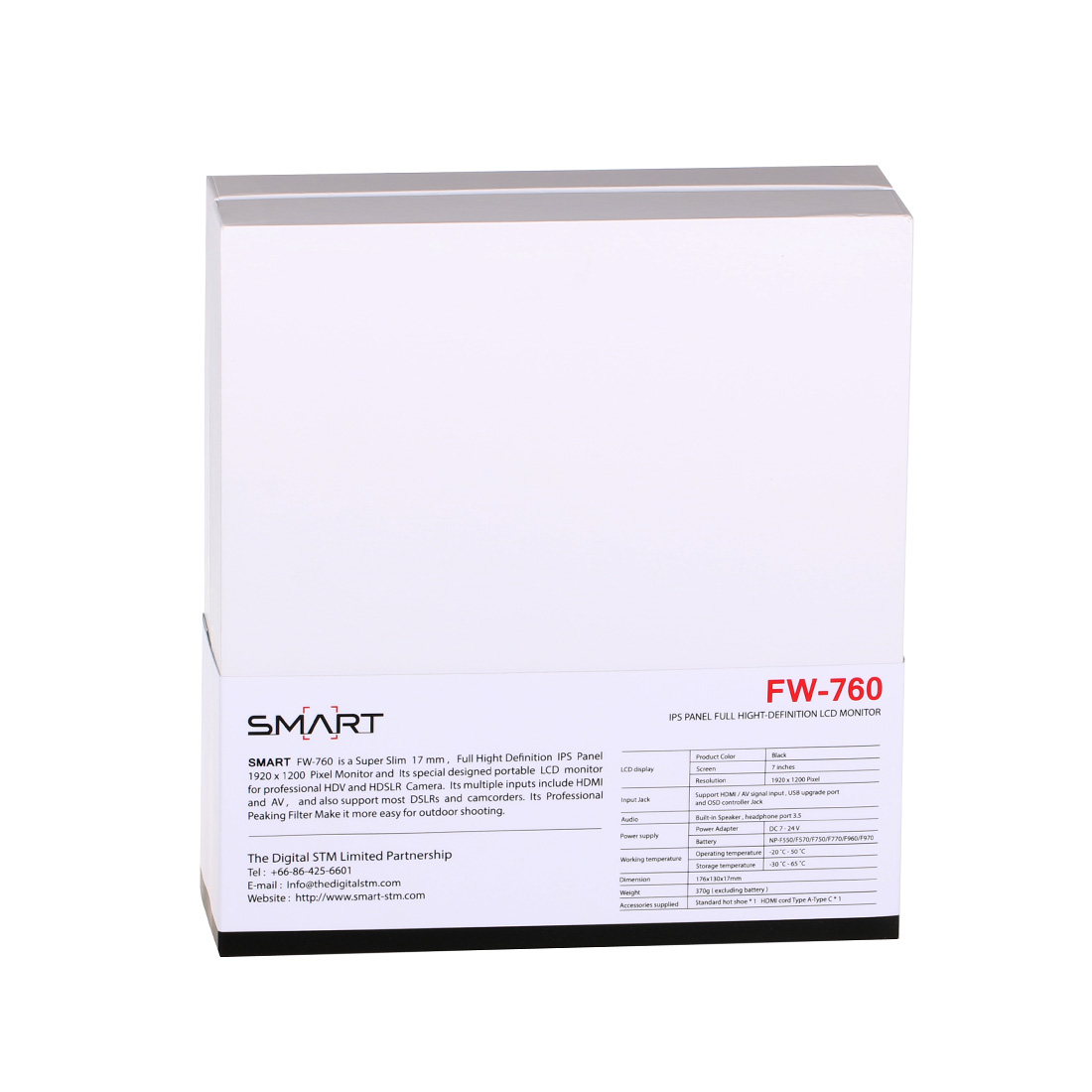 SMART FW760 2K HDMI 7 IPS Monitor รับประกันศูนย์ไทย1ปี