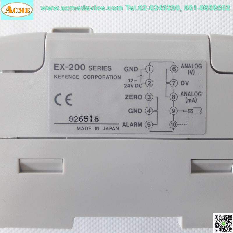 Proximity Amp Keyence รุ่น EX-202 (NPN, PNP)