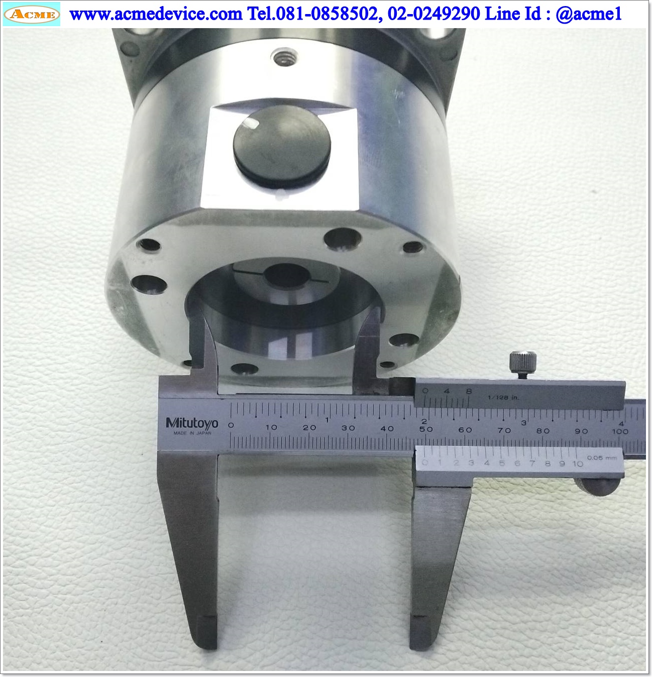 Gear Head Harmonic รุ่น CSF-20-100-GH-F0FJG-SP, Ratio 100:1, เข้า 12 mm.