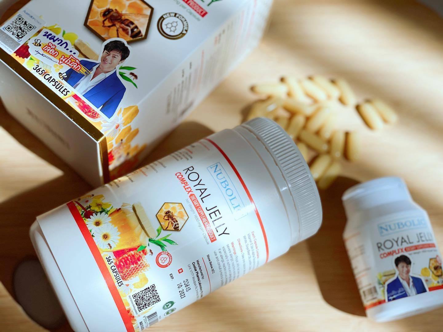 นมผึ้งNubolic 9% 10HDA 1650MG ของแท้มีQR. ขนาด 40 เม็ด เข้มข้นกว่าเดิม จากออสเตรเลีย