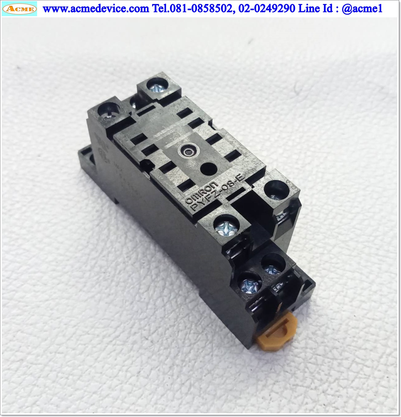 Socket Omron รุ่น PYFZ-08-E, 8 Pin