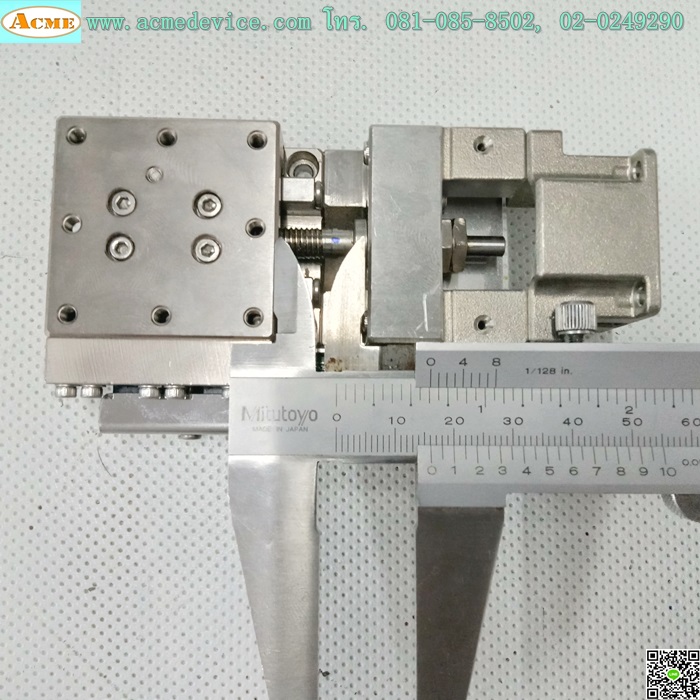 แกนสําเร็จรูป Ball Screw Misumi รุ่น XYMSG413-RA5PAP, ขนาด 40 mm x 100 mm, Stroke 16 mm, Pit 2 mm