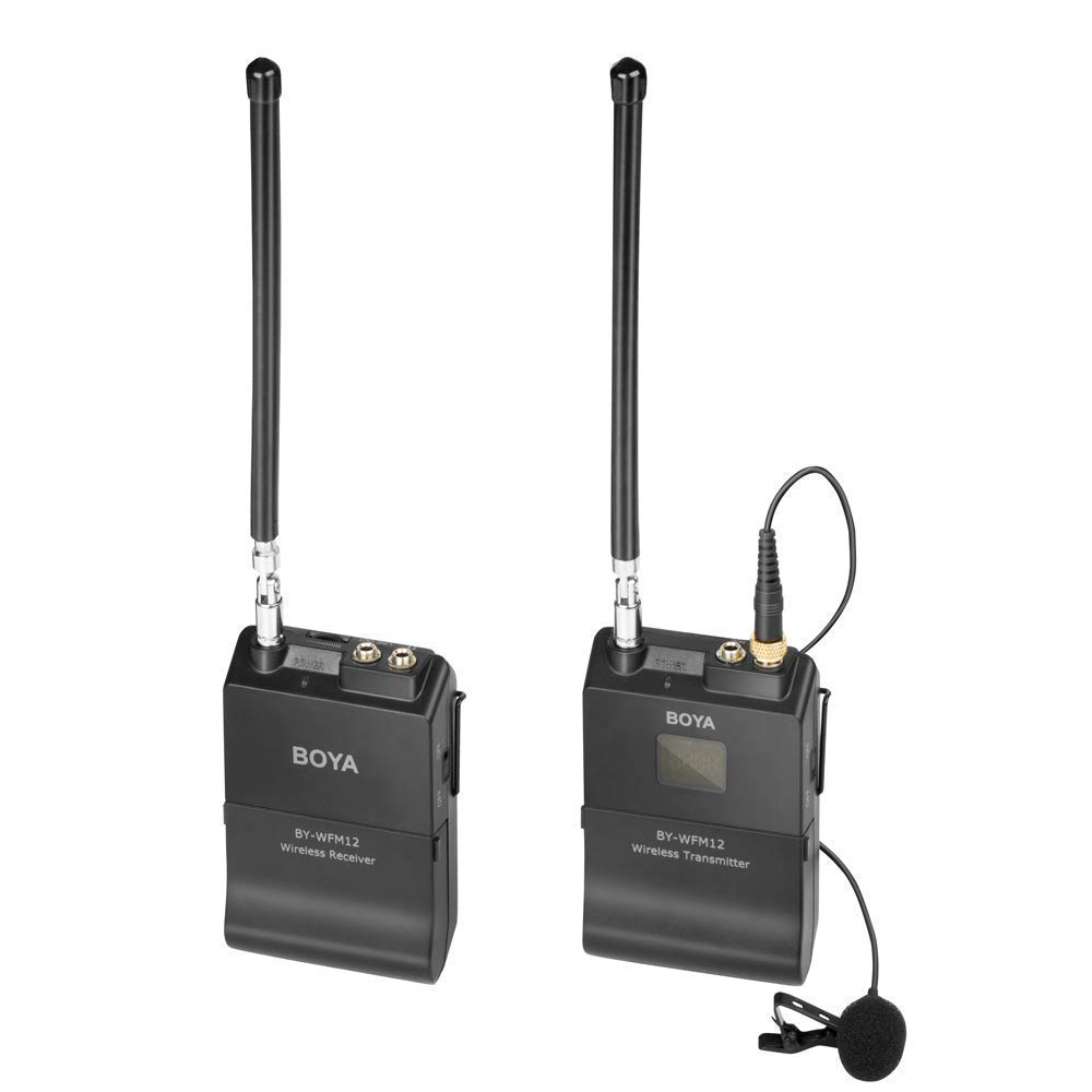 Microphone BOYA BY-WFM12 New VHF Wireless Microphone รับประกันศูนย์ไทย 1 ปี