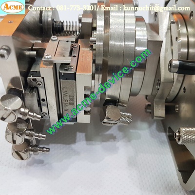 แกนสําเร็จรูป Rotary ??? รุ่น ???, หมุน 360 ํ พร้อม maxon motor + ชุดปรับเซนเตอร์ + หัว vacumm