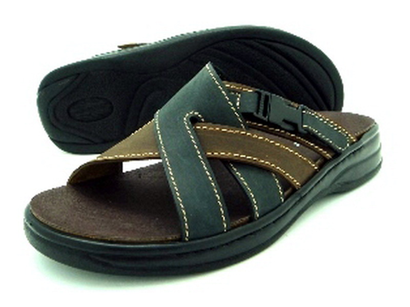 leather comfort sandal (men)