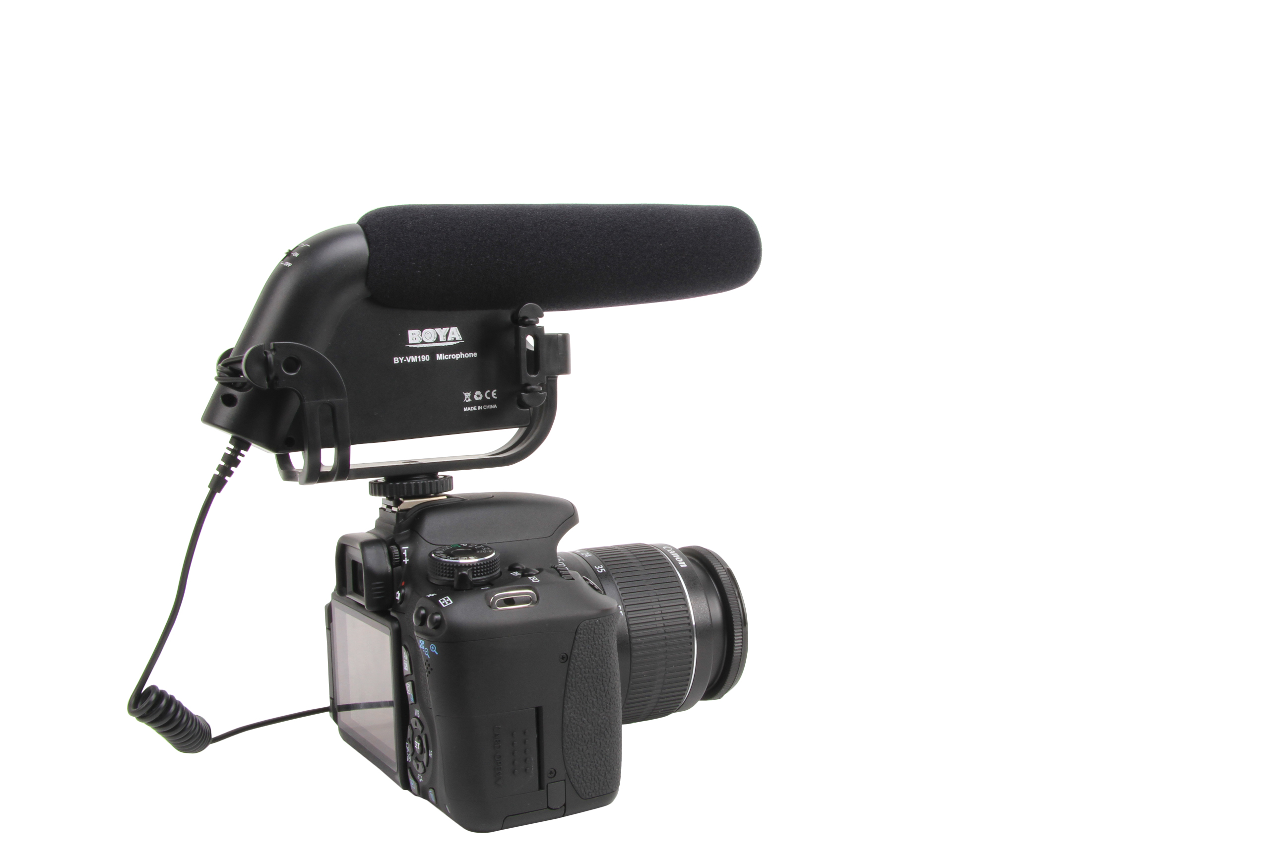 ไมโครโฟน BOYA BY-VM190 Hot Shotgun Microphone