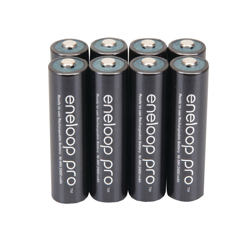แบตเตอรี่ ถ่านชาร์จ Battery Ni-MH Panasonic eneloop pro AAA 950 mAh Rechargeable (Pack 4) ราคาถูก