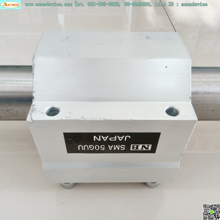 Linear Bushing and Shafts NB รุ่น 50GUU, เพลาโต 50 mm x 3540 mm