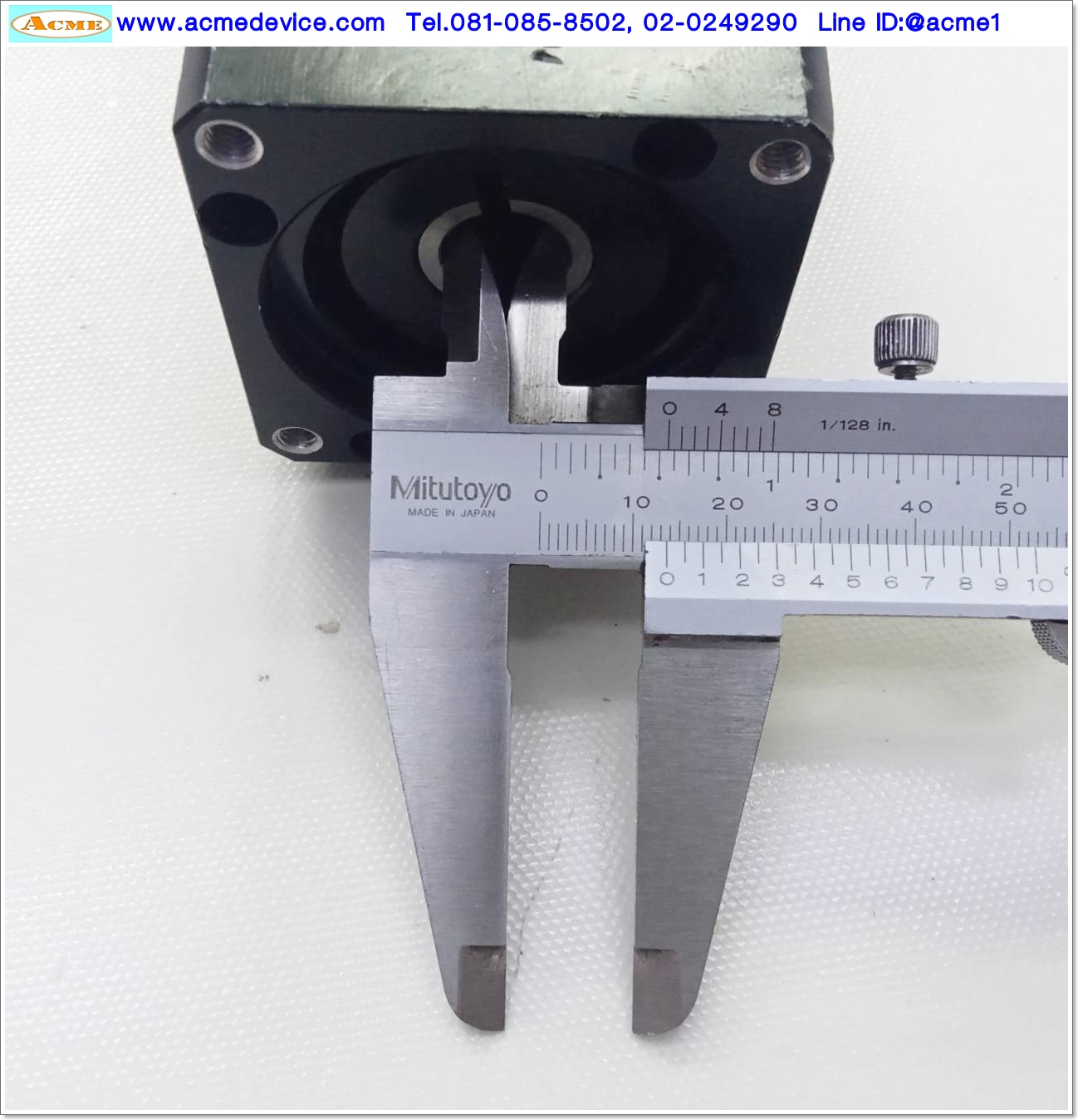 Gear Head JWD รุ่น RAS060-5 P2, Ratio 5:1, (เพลาเข้า 14mm, ออก 14mm.),for 200w, 400w