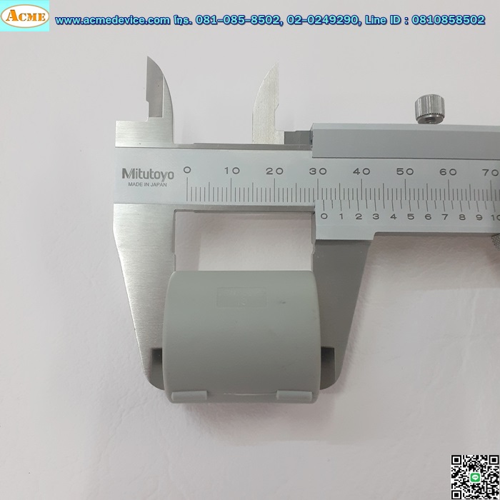 Ferrite Clamp, แกนเฟอร์ไรต์แบบข้อรัด รุ่น JPN250-213, ขนาด 29 mm. x 31 mm., Dia.13 mm.