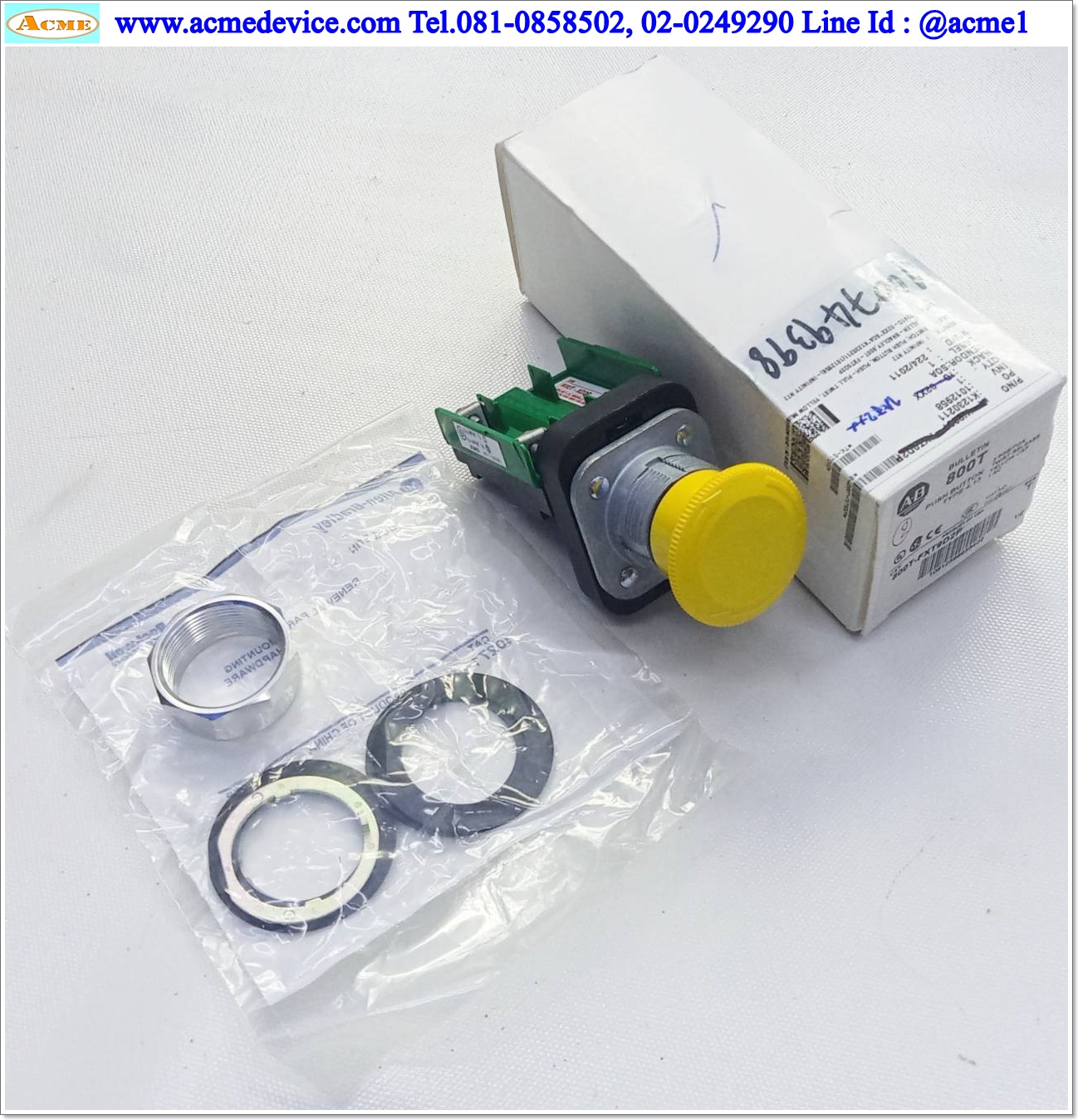 Twist Release Switch Allen-Bradley รุ่น 800T-FXT9D2P