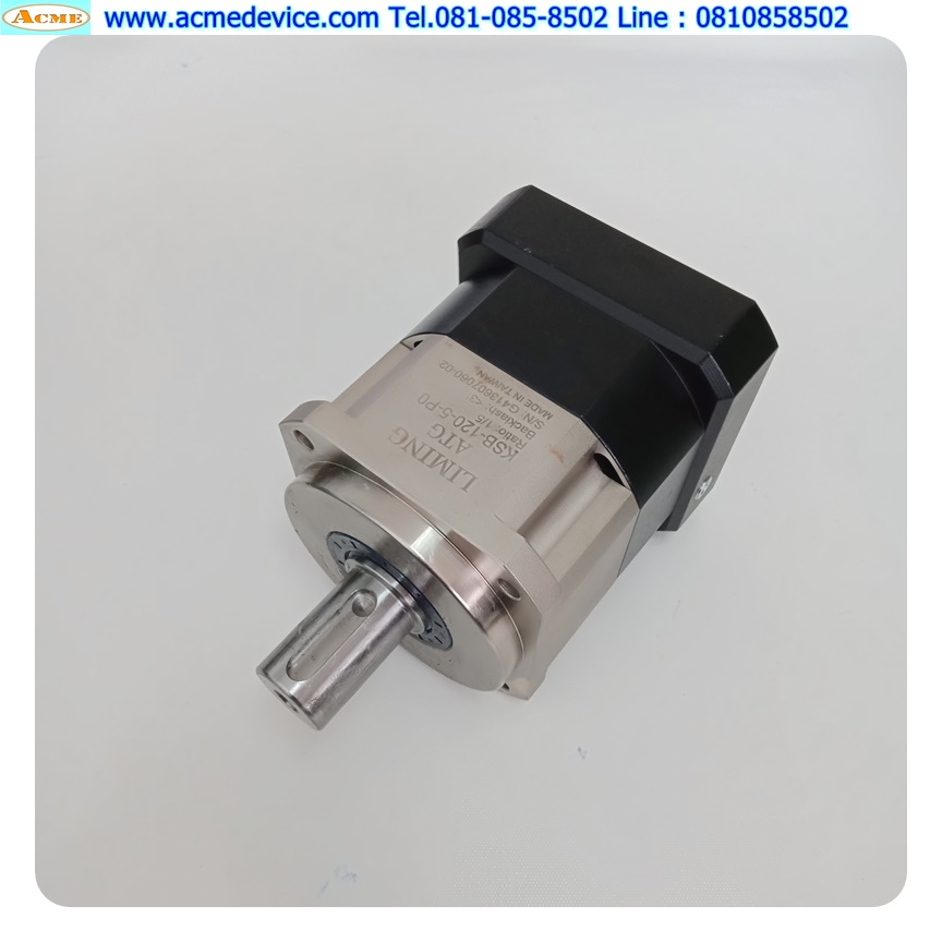 Gear Head ATG รุ่น KSB-120-5-P0, Ratio 5:1 (เพลาเข้า 24 mm. ออก 32 mm.) for 1kW, 1.5kW, 3kW
