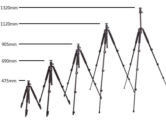 ขาตั้งกล้องพร้อมหัวบอล สุดคุ้มยี่ห้อWeifeng WF-3642B สำหรับกล้องDSLR ทุกรุ่น